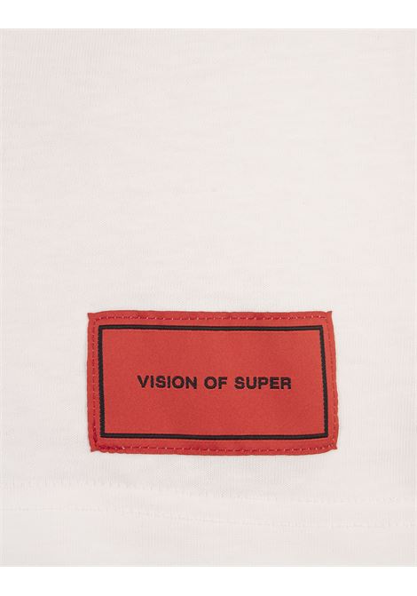 T-Shirt BROKEN HEART Bianca VISION OF SUPER | VS01414OFF WHITE